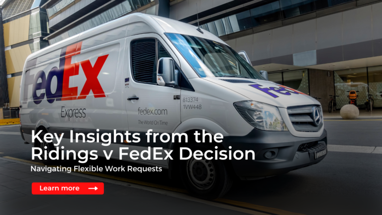 Navigating Flexible Work Requests: Key Insights from the Ridings v ...